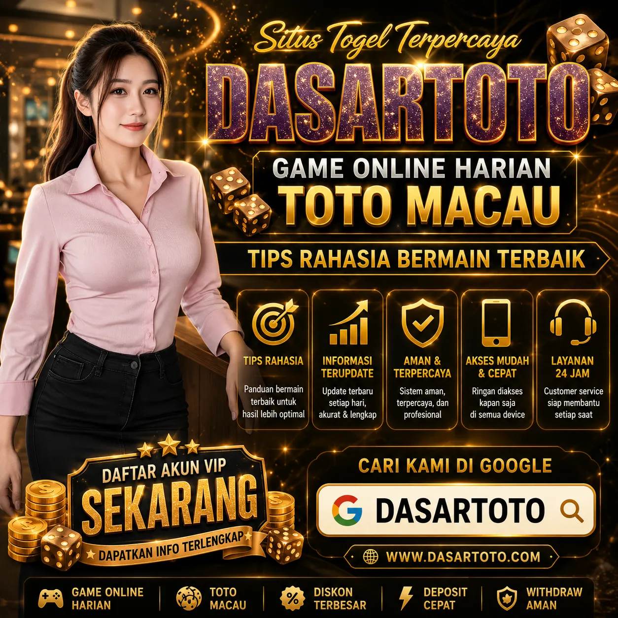 DASARTOTO : Tata Cara Bermain Game Online Terbaik Versi Toto Macau