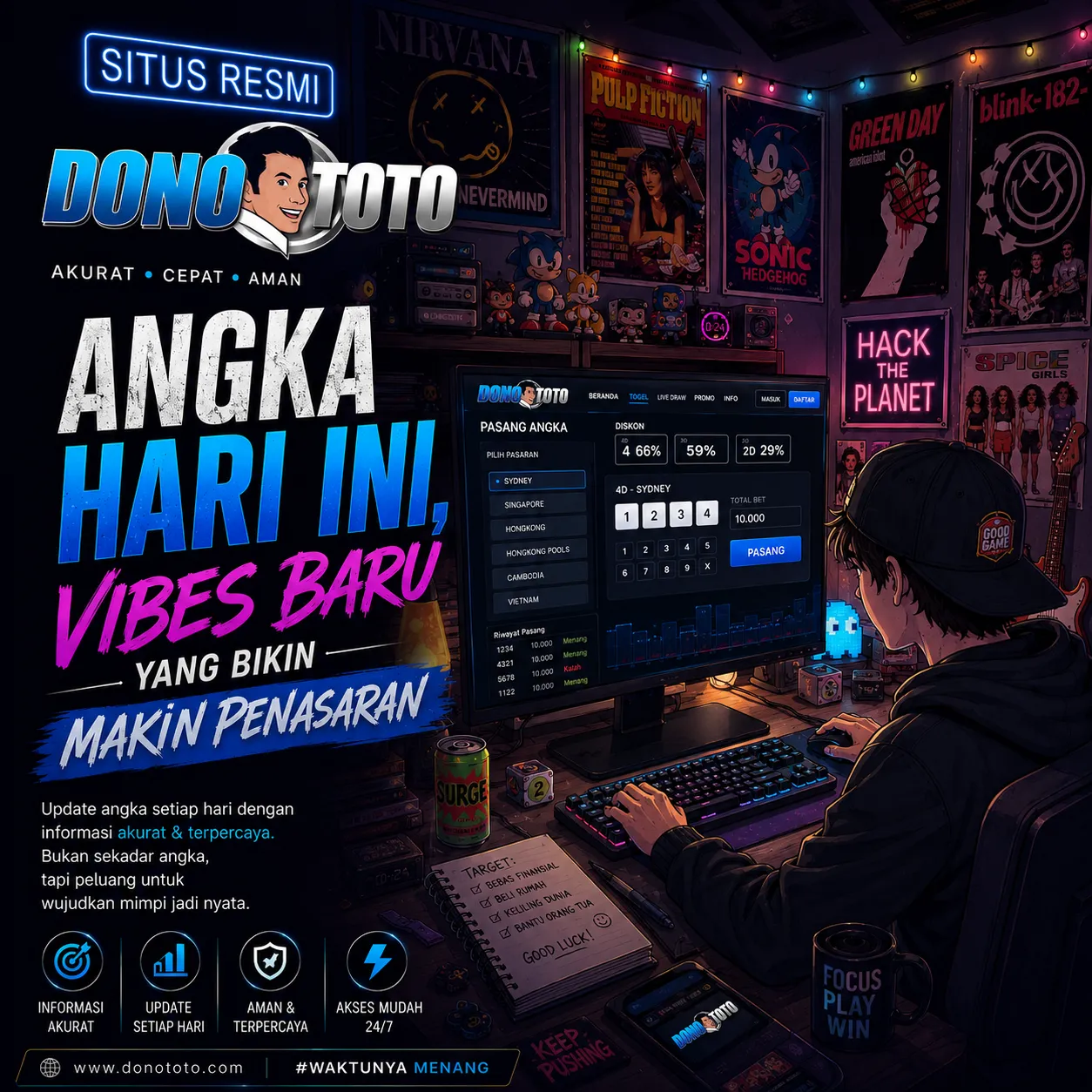 DONOTOTO: Angka Hari Ini, Vibes Baru yang Bikin Makin Penasaran
