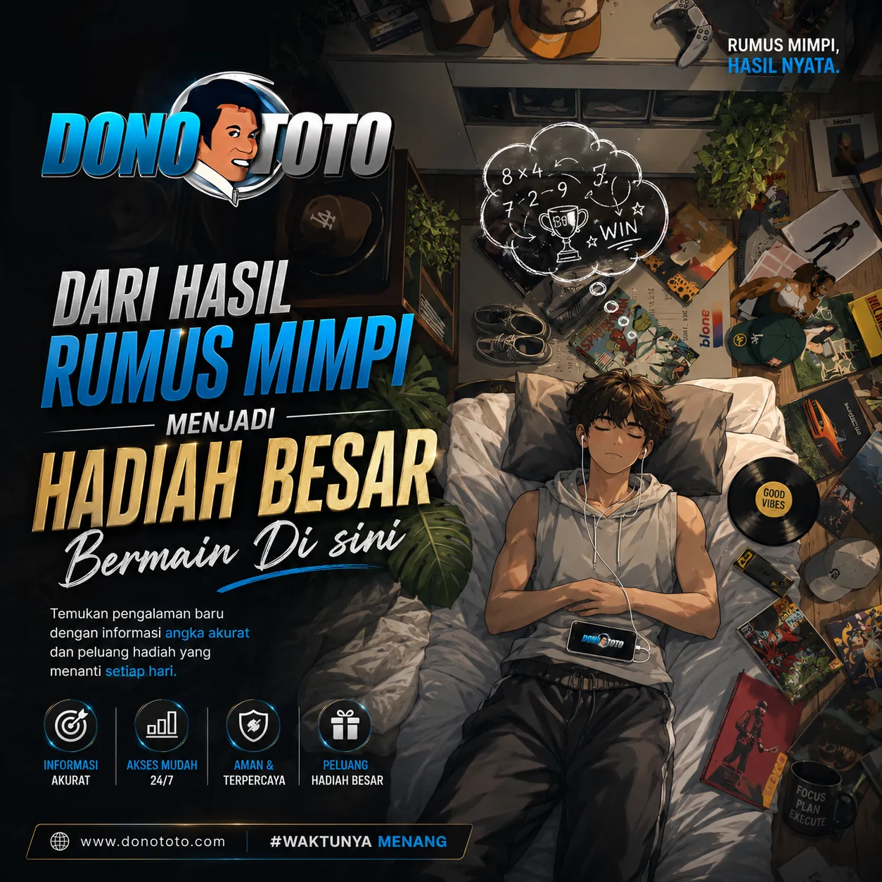 DONOTOTO: Dari Hasil Rumus Mimpi Menjadi Hadiah Besar Bermain Di sini