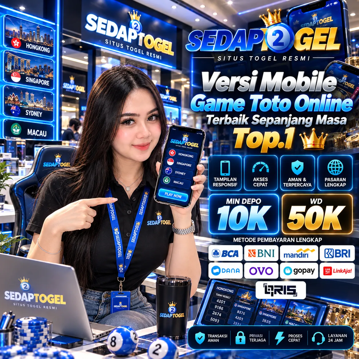 SEDAPTOGEL | Versi Mobile Game Toto Online Terbaik Sepanjang Masa Top.1